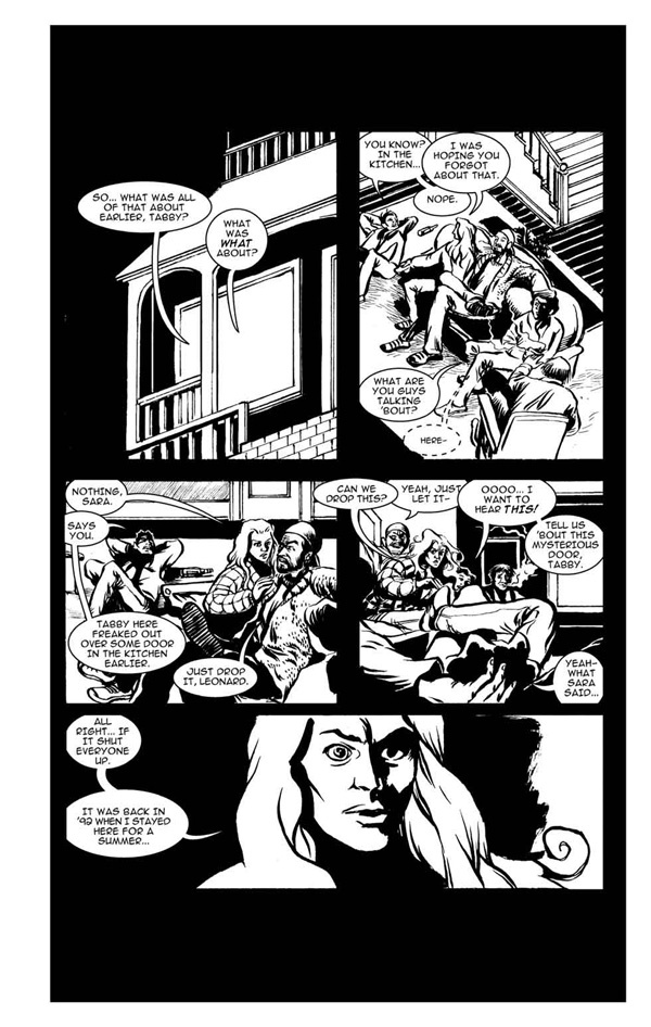 BEFORE DAWN Page 10 - A horror web comic serialization