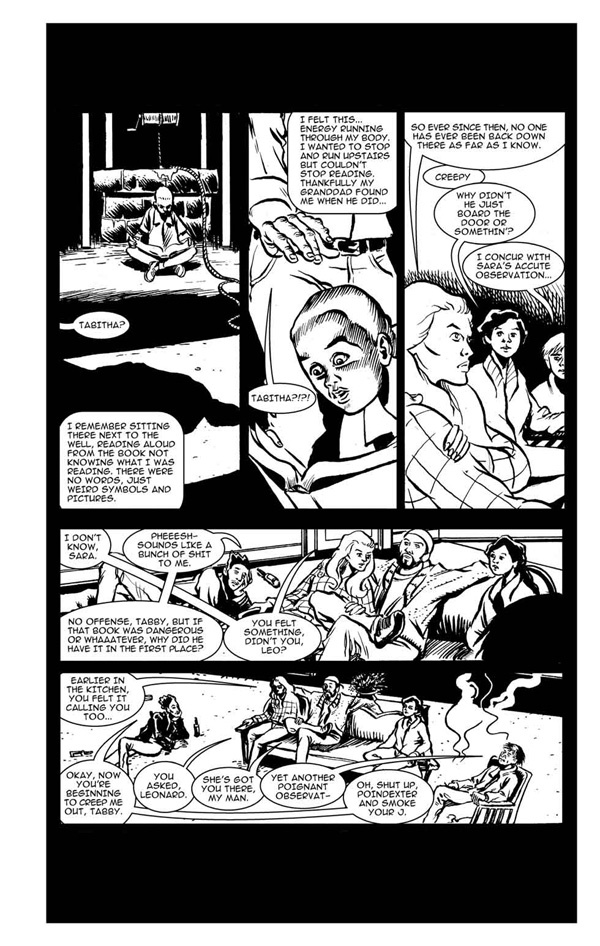 BEFORE DAWN Page 12 - A horror web comic serialization