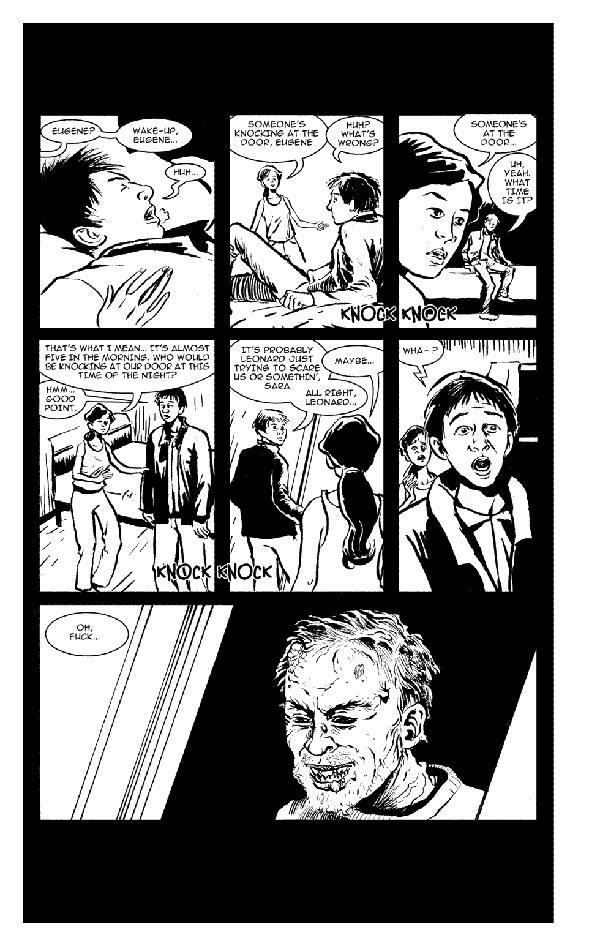 BEFORE DAWN Page 17 - A horror web comic serialization