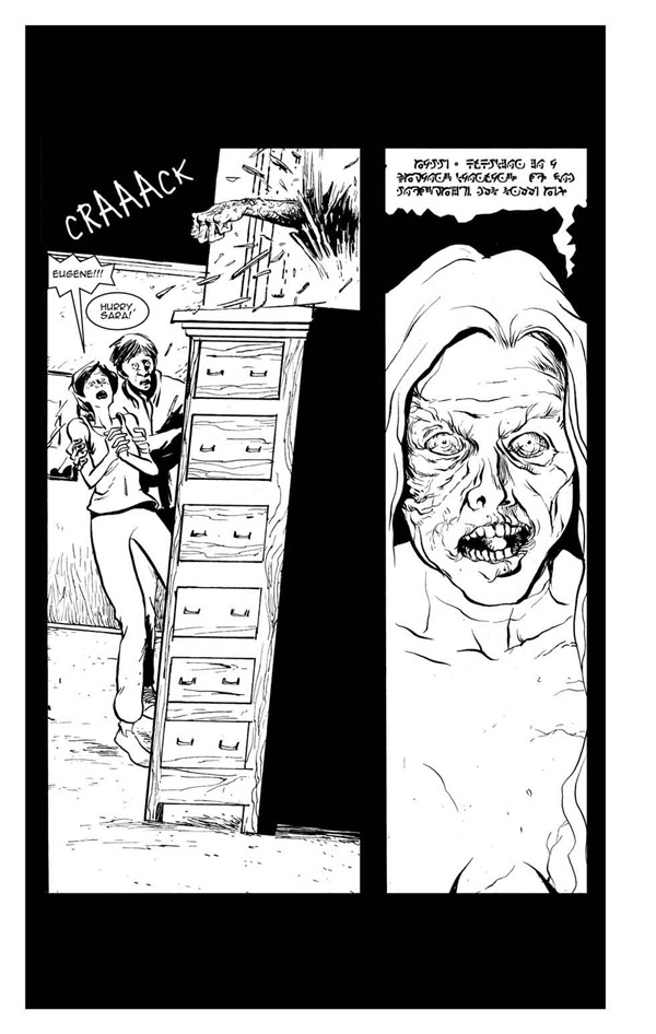 BEFORE DAWN Page 19 - A horror web comic serialization