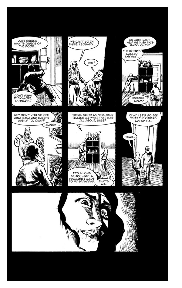 BEFORE DAWN Page 9 - A horror web comic serialization